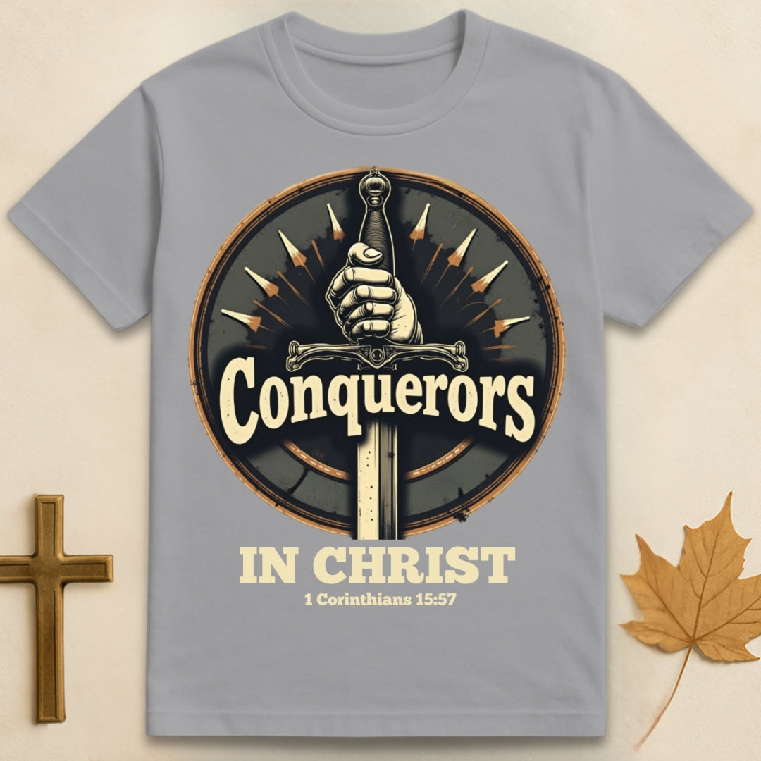 Conquerors In Christ T-shirt