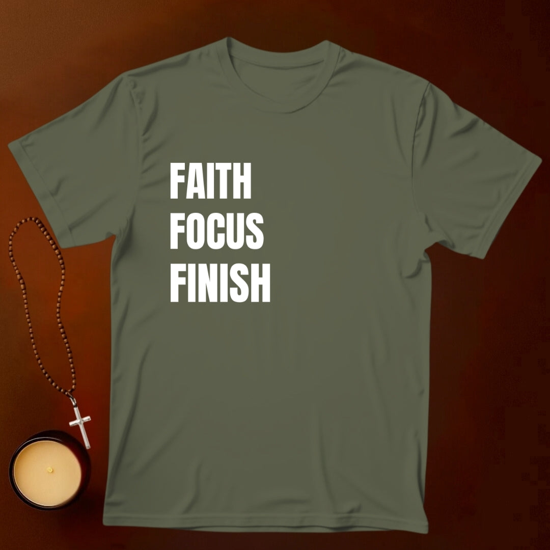 Faith Focus Finish T-shirt