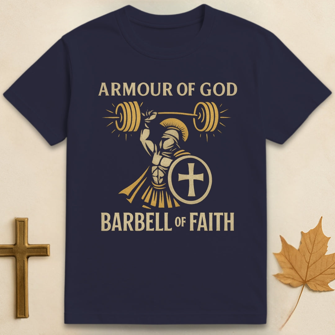 Barbell of Faith T-shirt