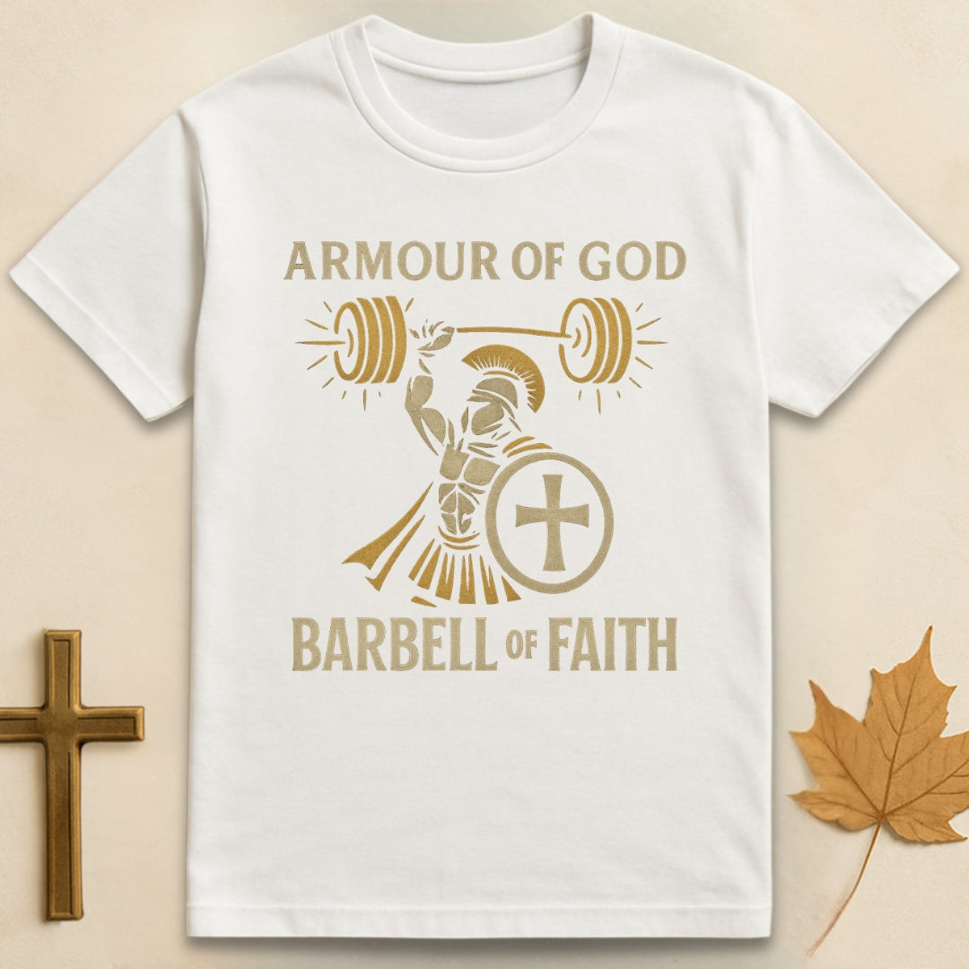 Barbell of Faith T-shirt