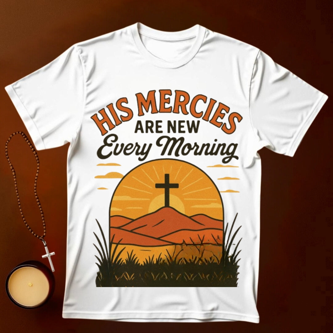 His Mercies Are New Every  Morning T-shirt