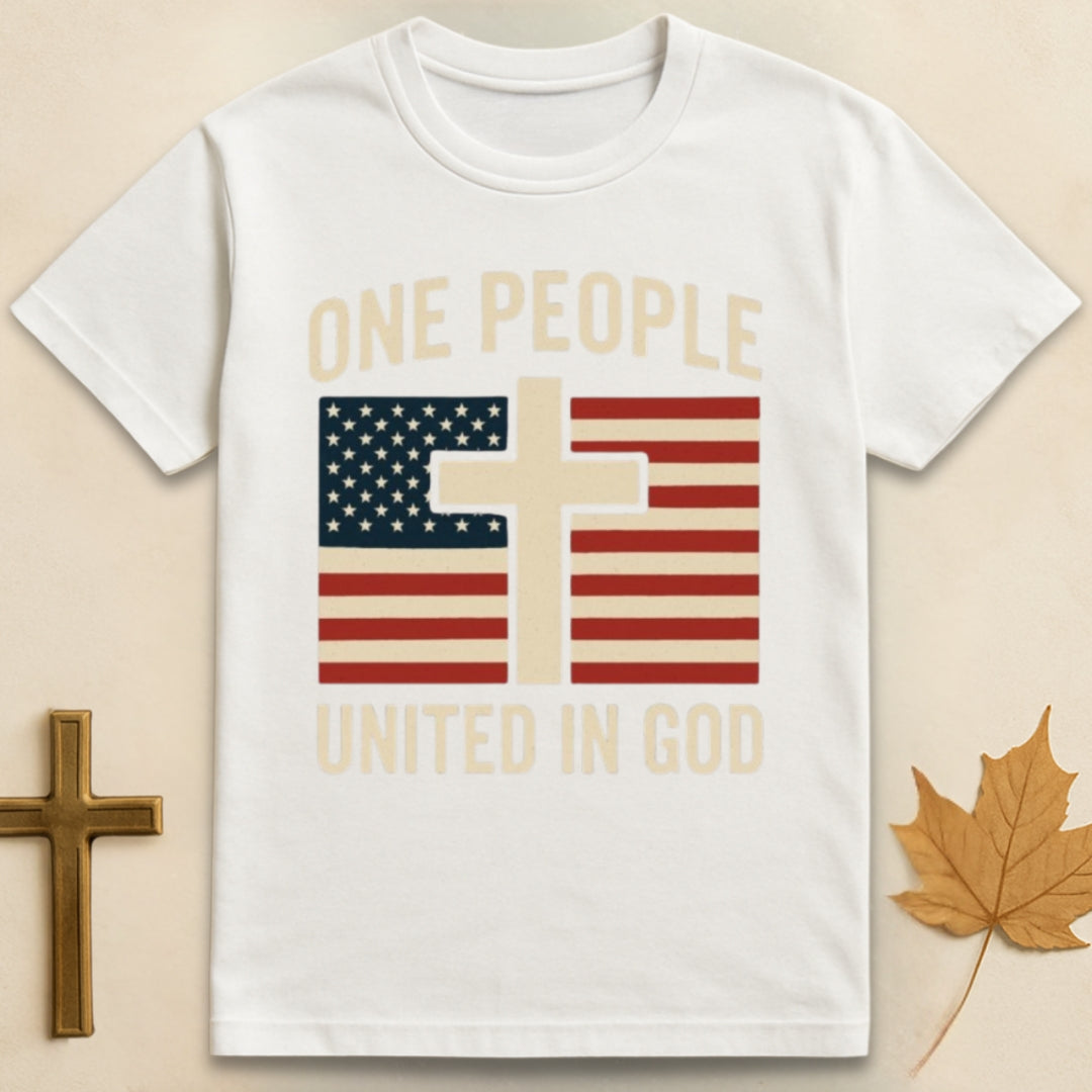 One People United In God T-shirt