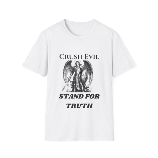 Crush Evil, Stand for Truth T-shirt 4