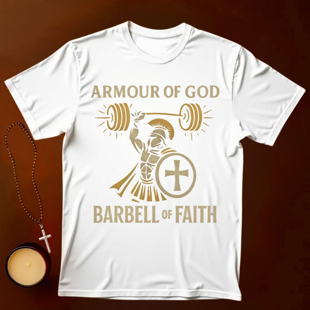 Barbell of Faith T-shirt