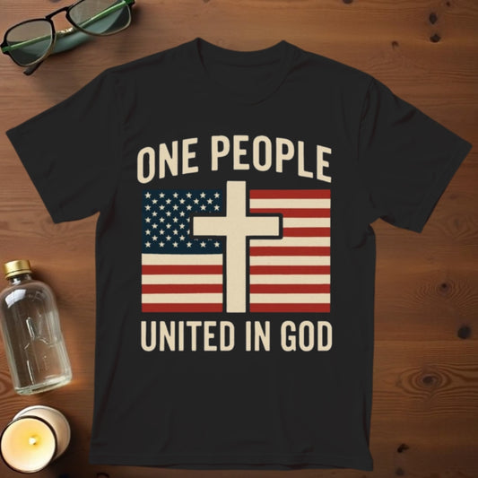 One People United In God T-shirt