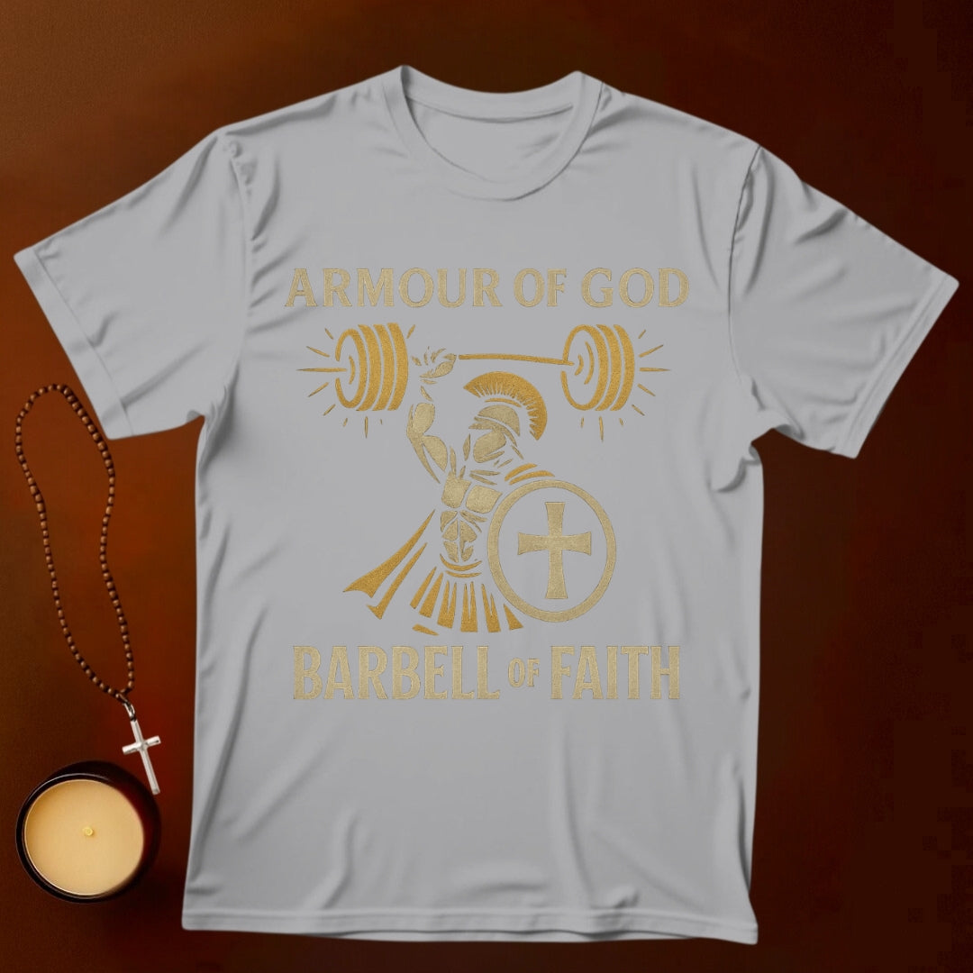 Barbell of Faith T-shirt
