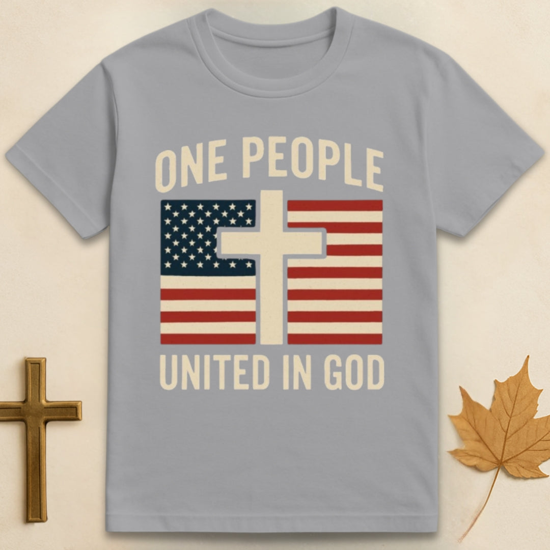 One People United In God T-shirt