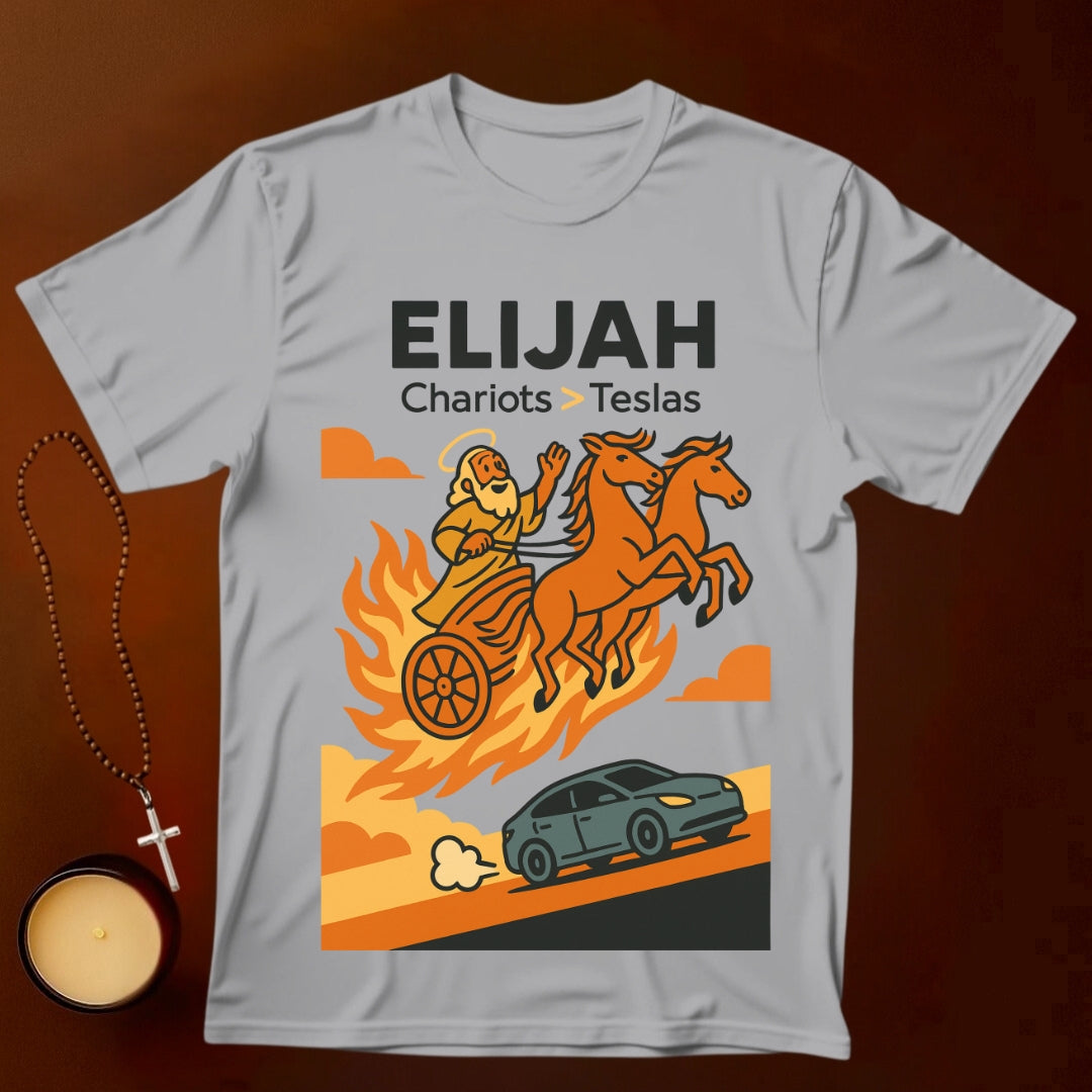 Chariots over Teslas T-shirt