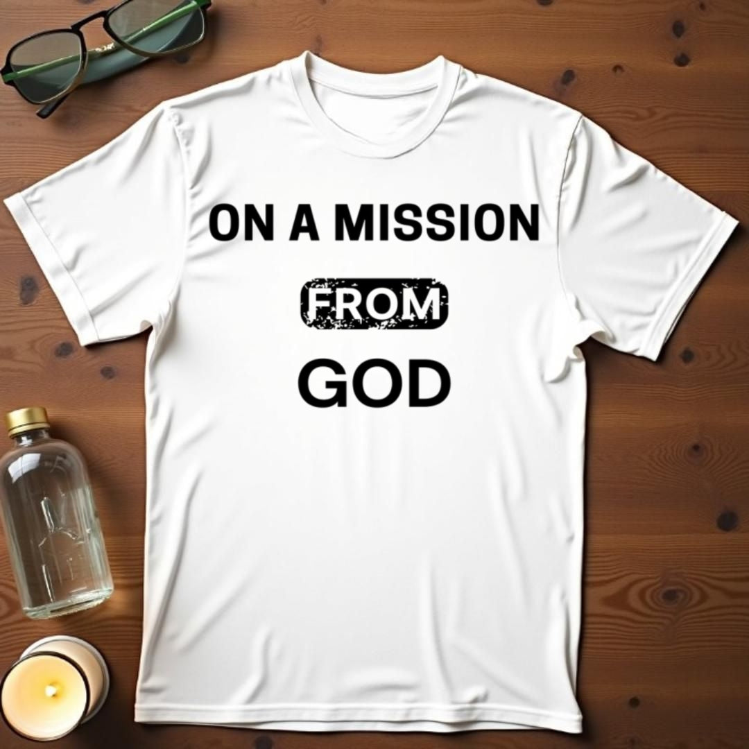 On A Mission From God T-shirt