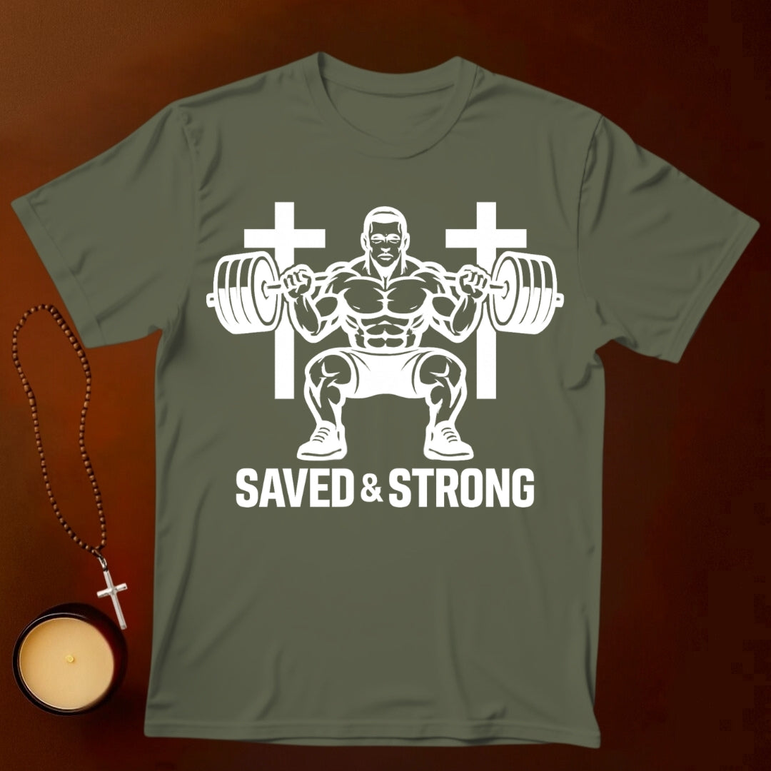 Saved and Strong  T-shirt