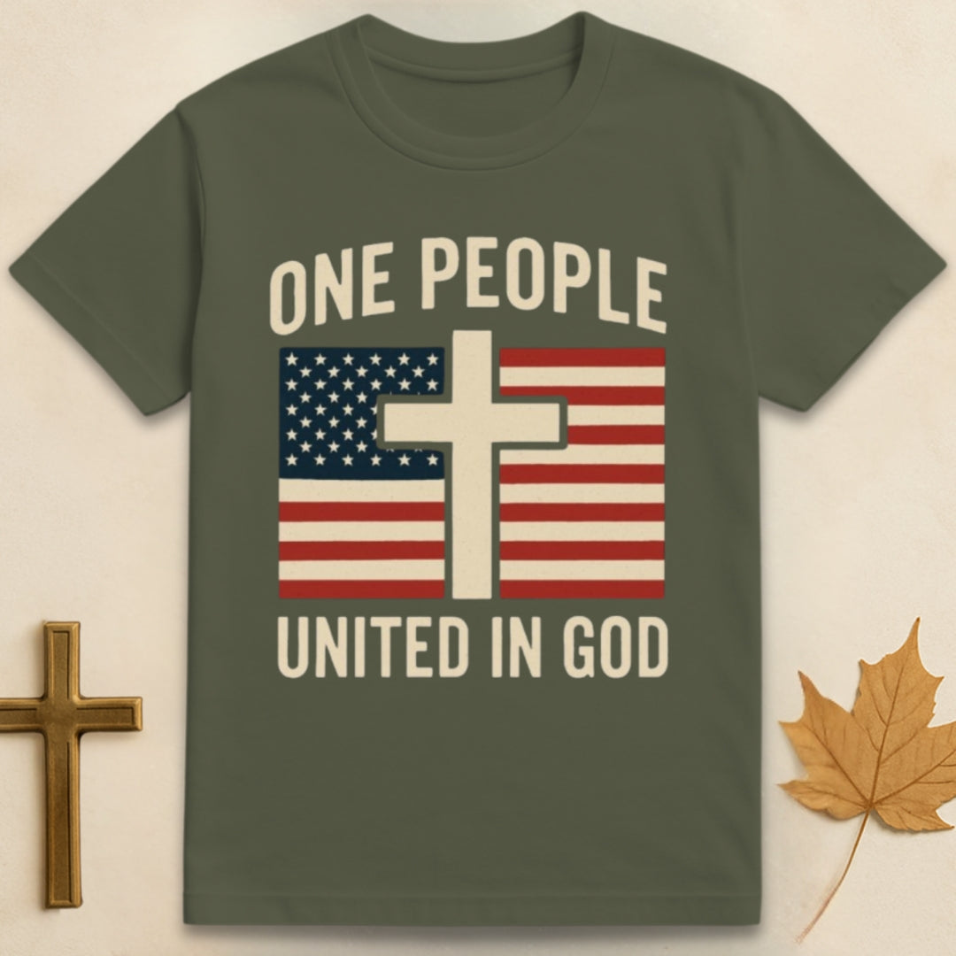One People United In God T-shirt