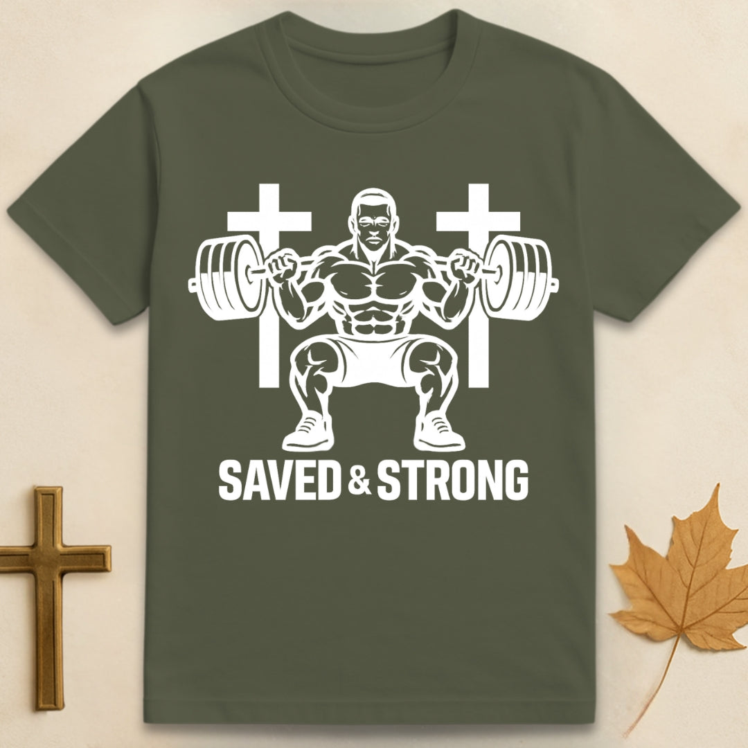 Saved and Strong  T-shirt