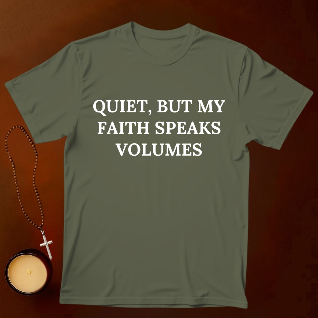 My Faith Speaks Volume T-shirt