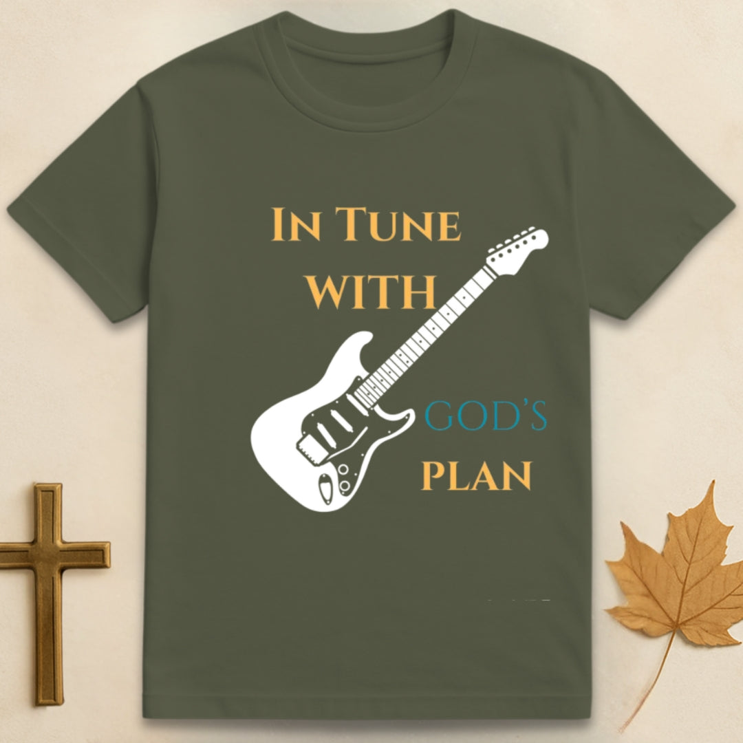 In Tune with God's Plan T-shirt