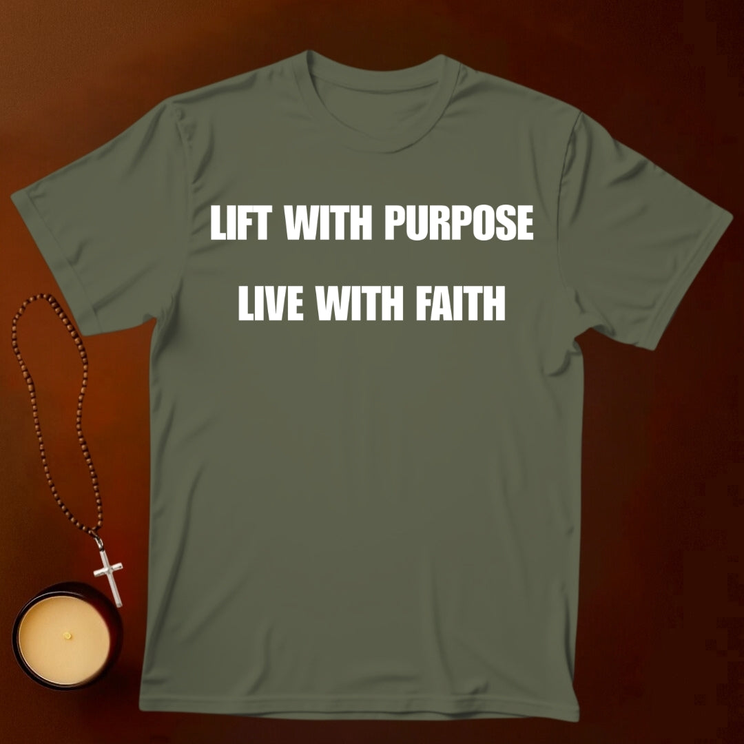 Live With Faith T-shirt