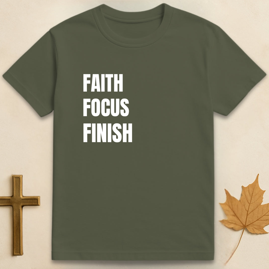 Faith Focus Finish T-shirt