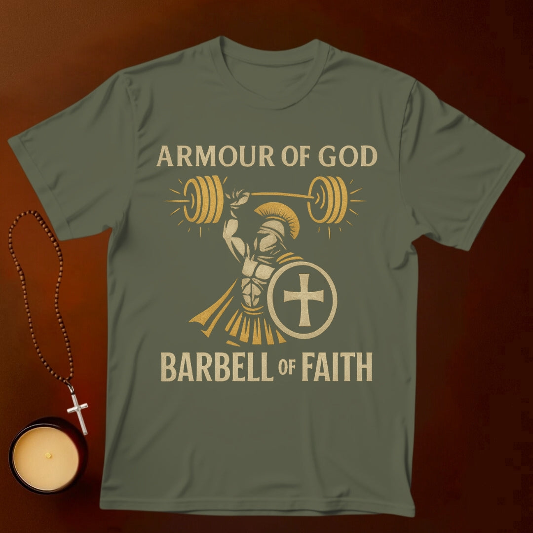 Barbell of Faith T-shirt