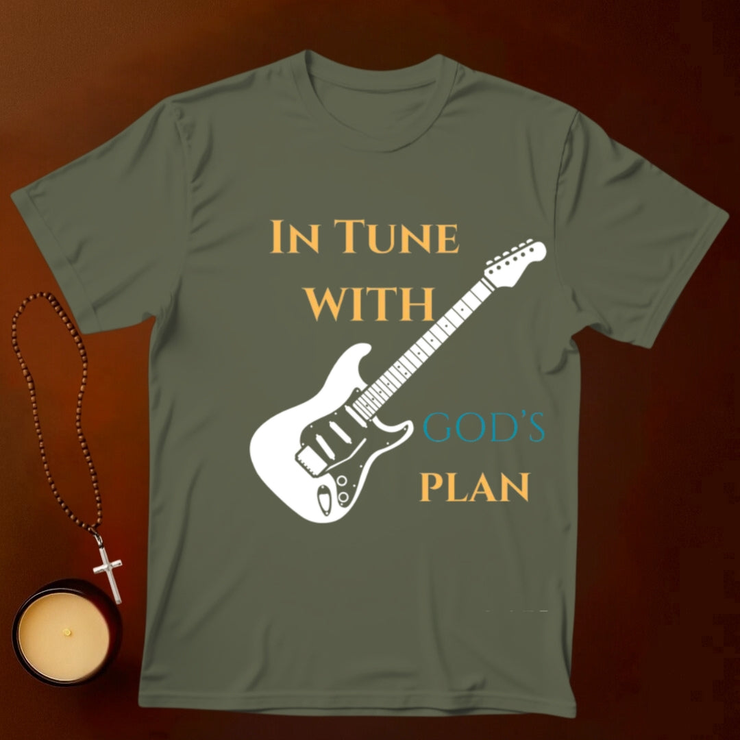 In Tune with God's Plan T-shirt