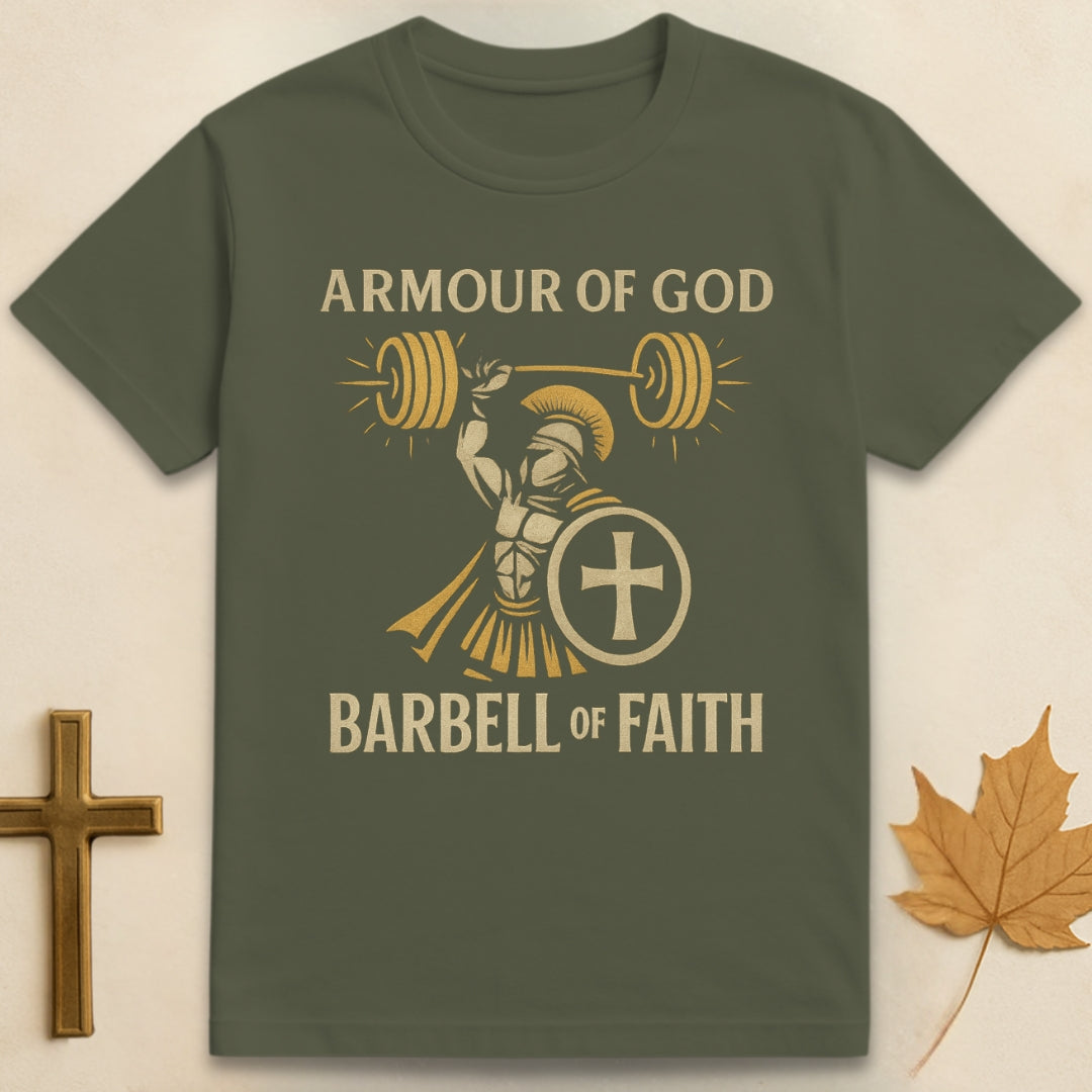Barbell of Faith T-shirt