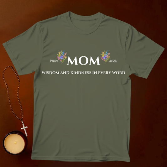 Wisdom and Kindness In Every Word T-shirt