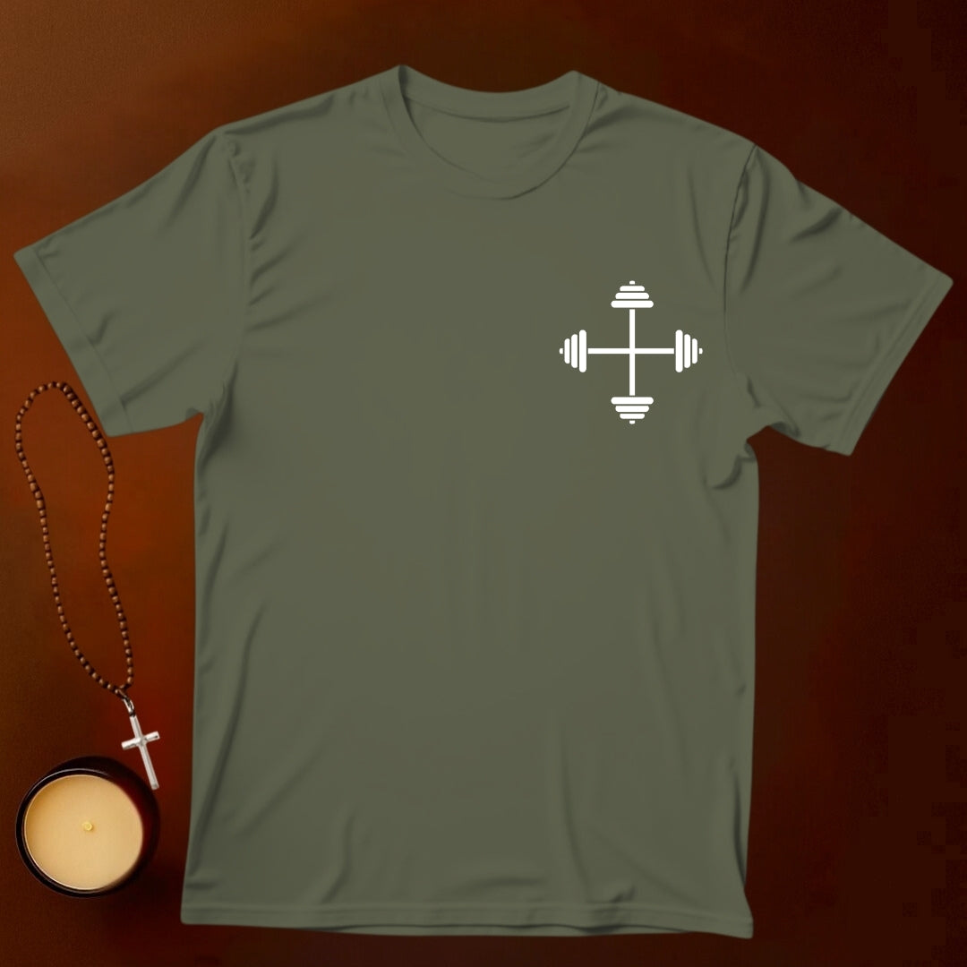 Cross/ Dumbbell Fusion T-shirt