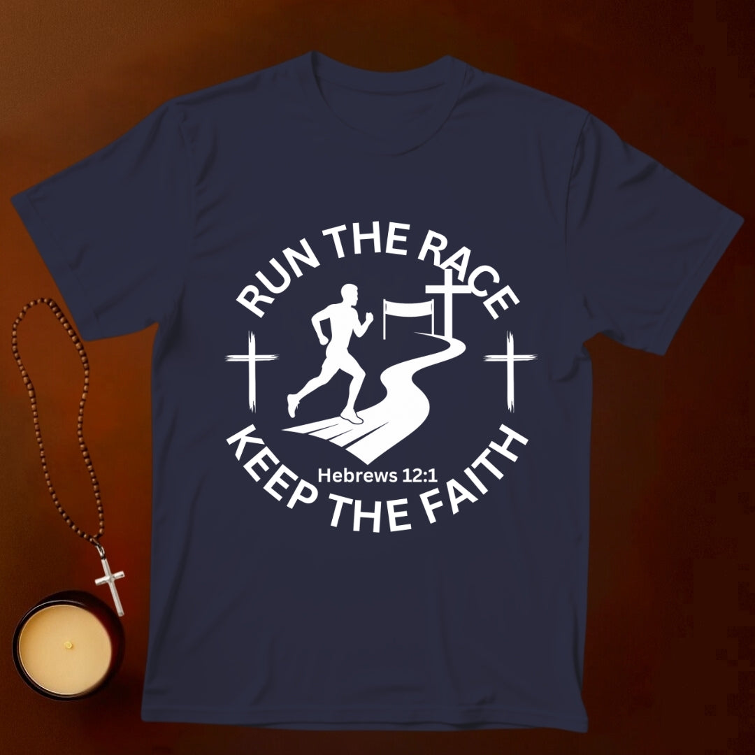 Keep the Faith, Hebrews 12:1 T-shirt
