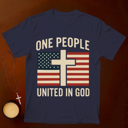 One People United In God T-shirt