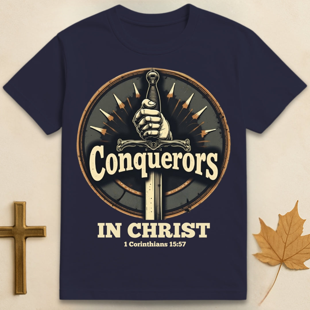 Conquerors In Christ T-shirt