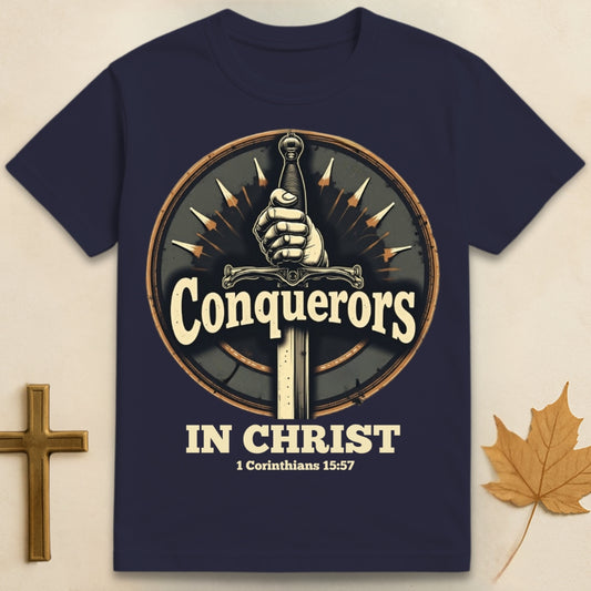 Conquerors In Christ T-shirt