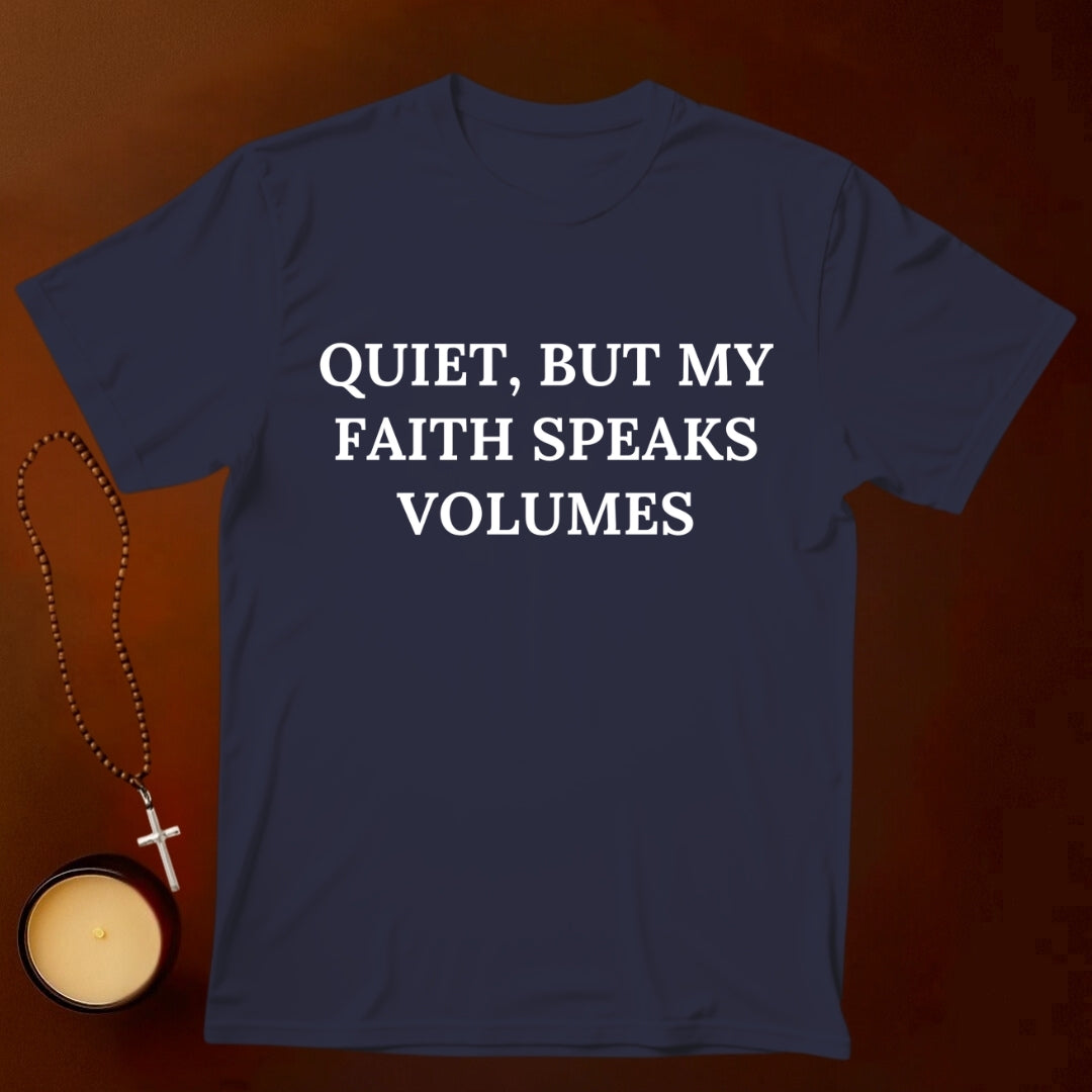 My Faith Speaks Volume T-shirt