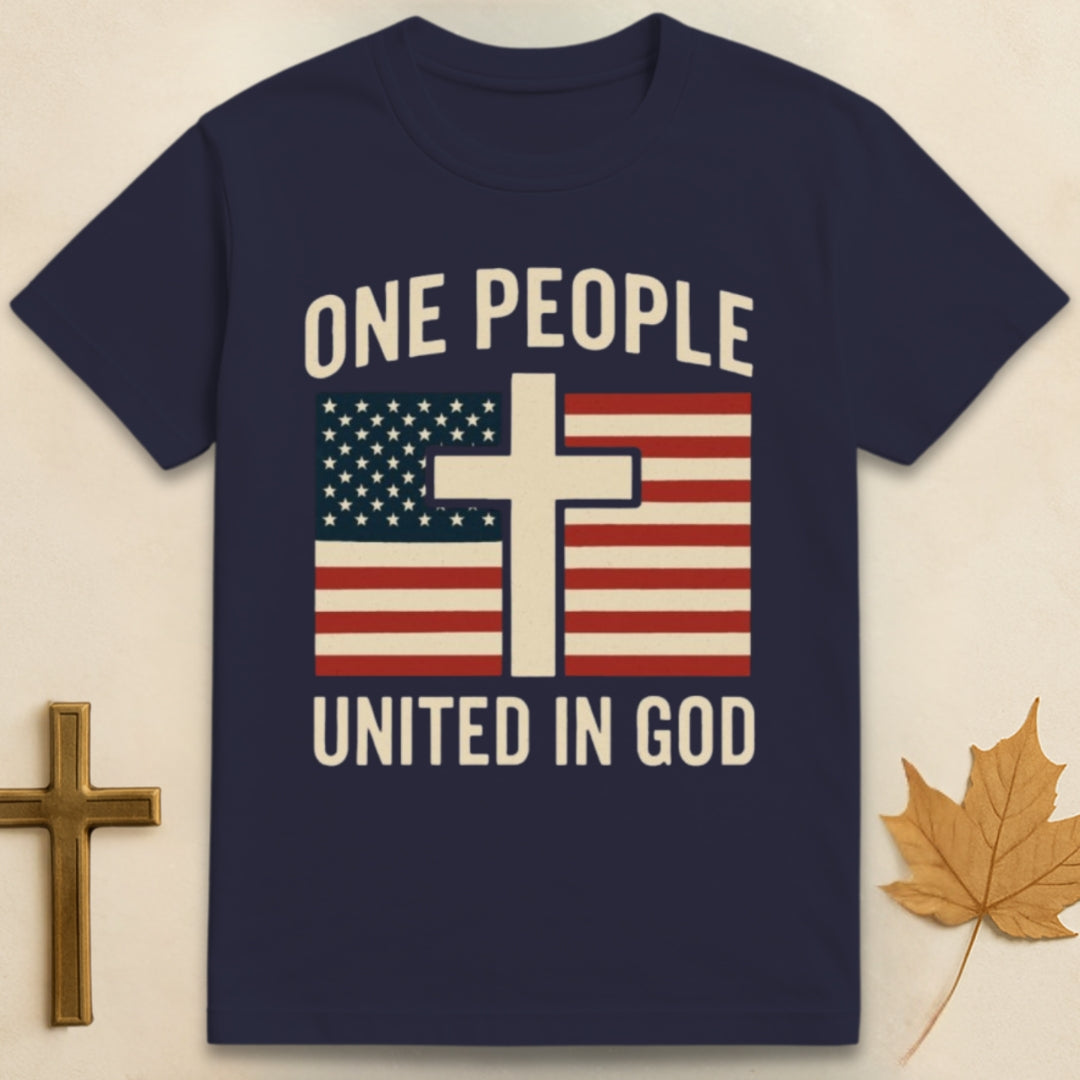 One People United In God T-shirt