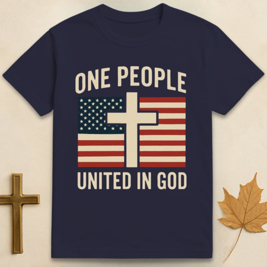 One People United In God T-shirt