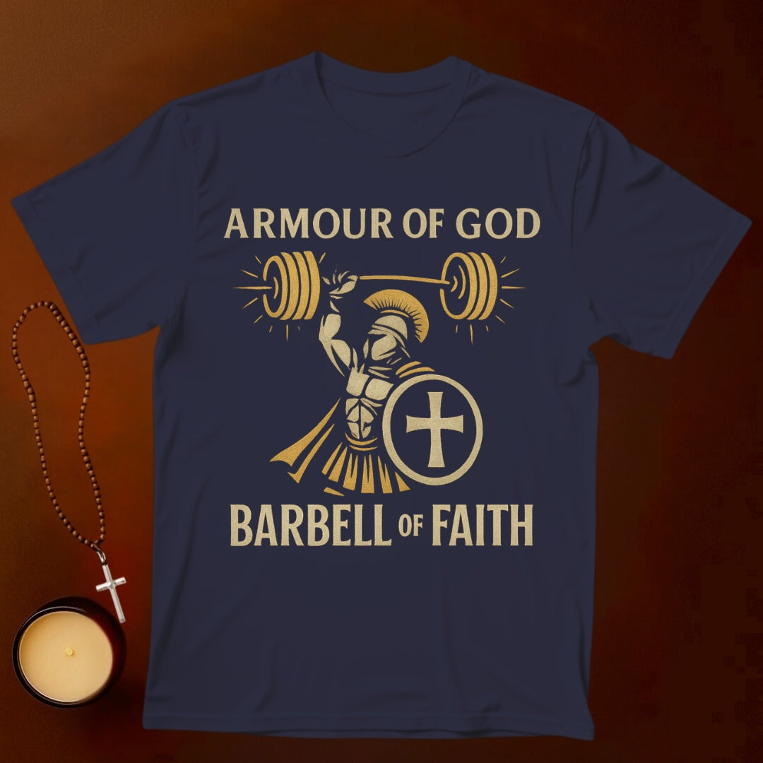 Barbell of Faith T-shirt