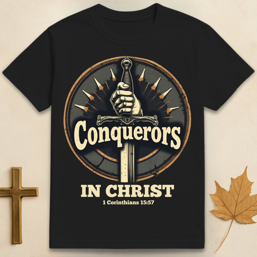Conquerors In Christ T-shirt