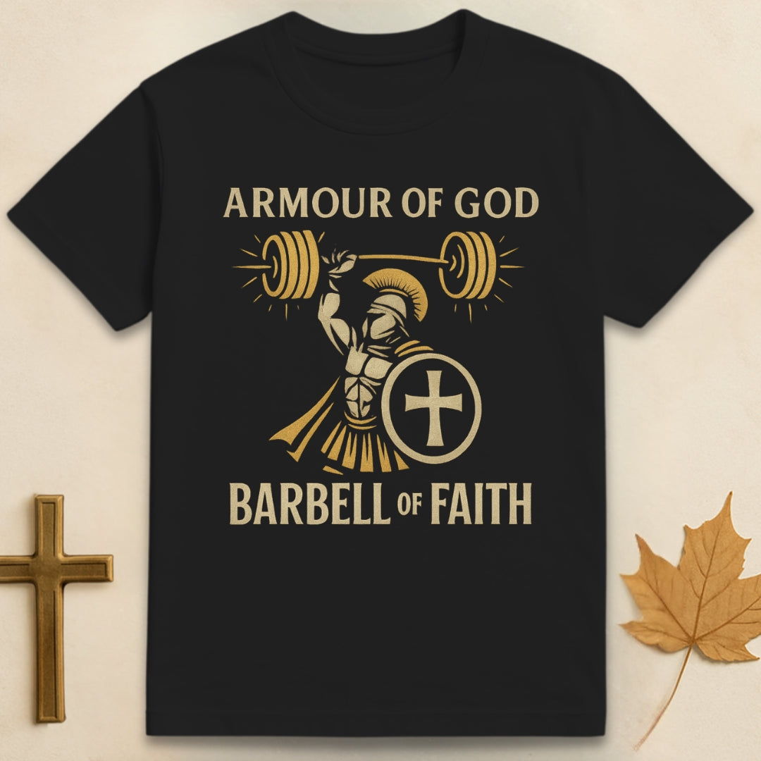 Barbell of Faith T-shirt