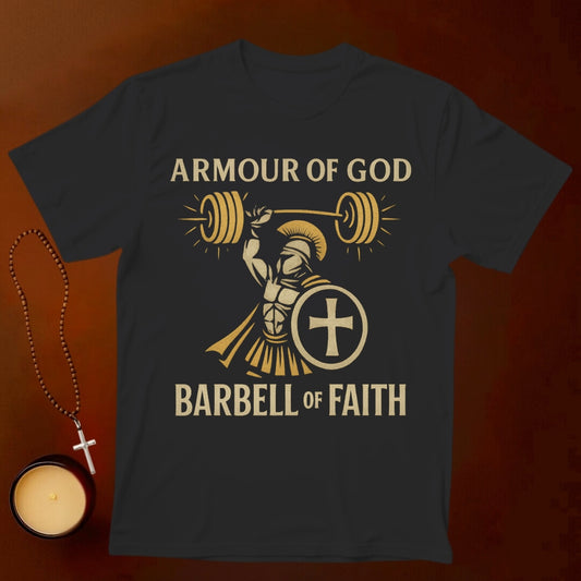 Barbell of Faith T-shirt
