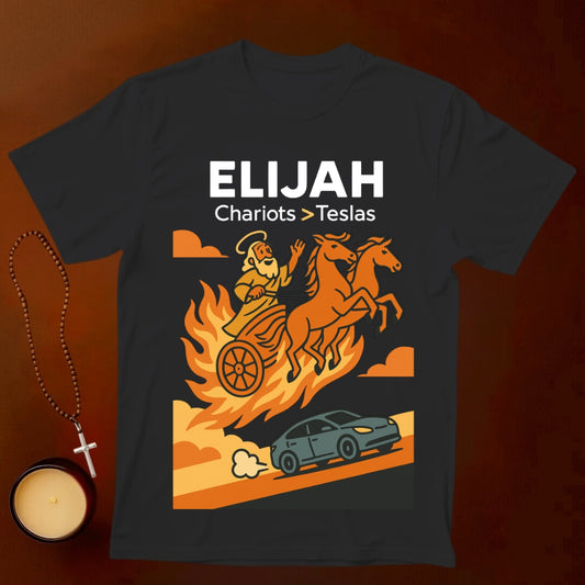 Chariots over Teslas T-shirt