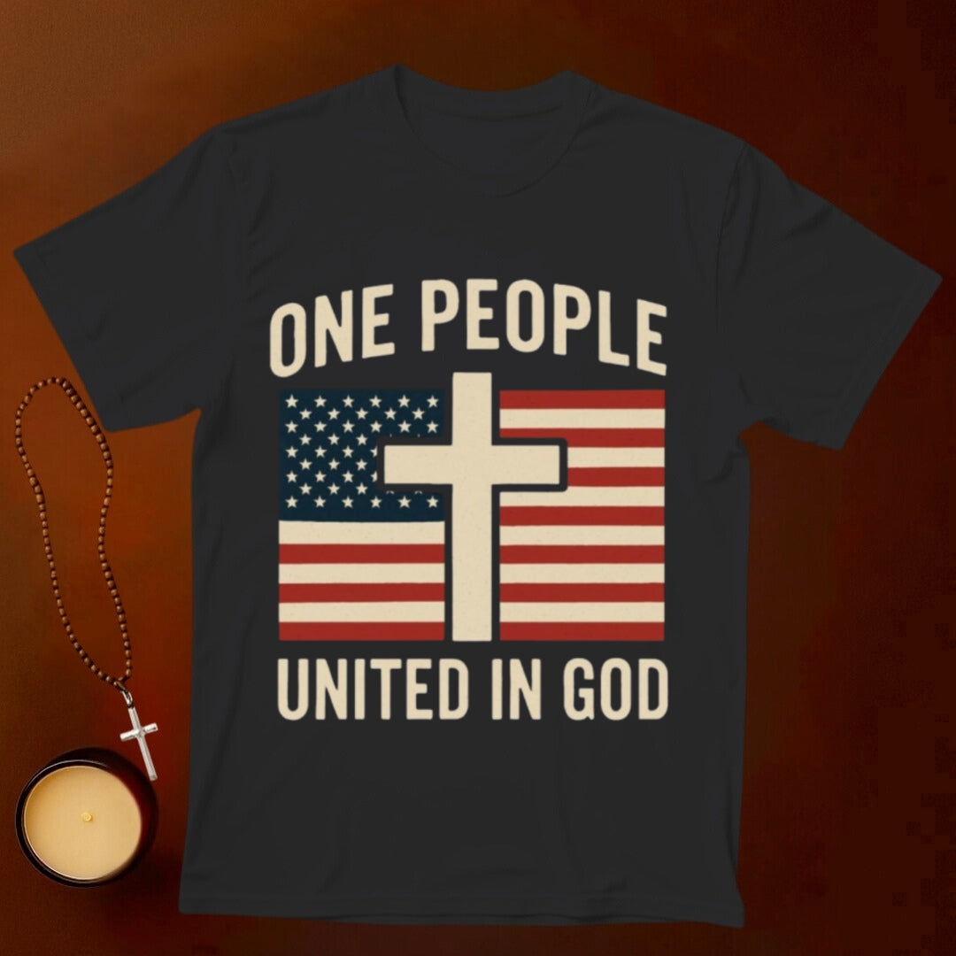 One People United In God T-shirt